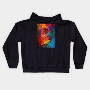 Psychedelic Splatter paint Kids Hoodie